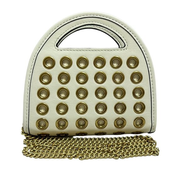 Auth COACH - Cream Gold Leather Hardware Other Style Wallet - Picture 2 of 5